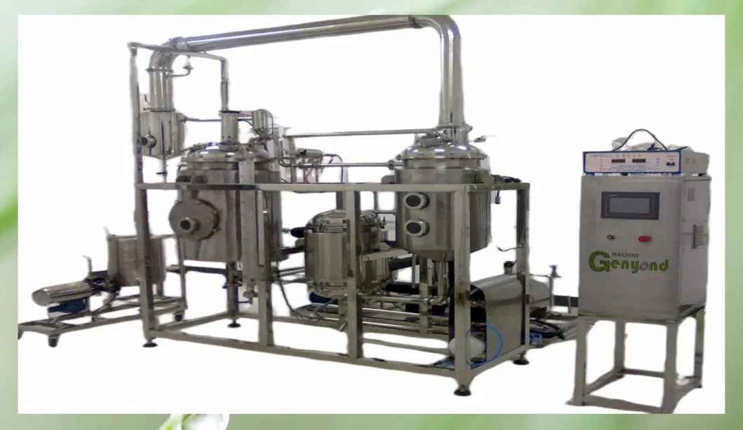 Factory Plants Herbs Essence Extraction & Concentration Equipment Machine