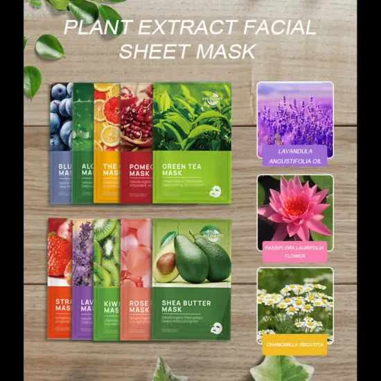 Advanced Charcoal Facial Mask Sheet Tiefenreinigende Aktivkohle-Gesichtsmaske Hautpflege